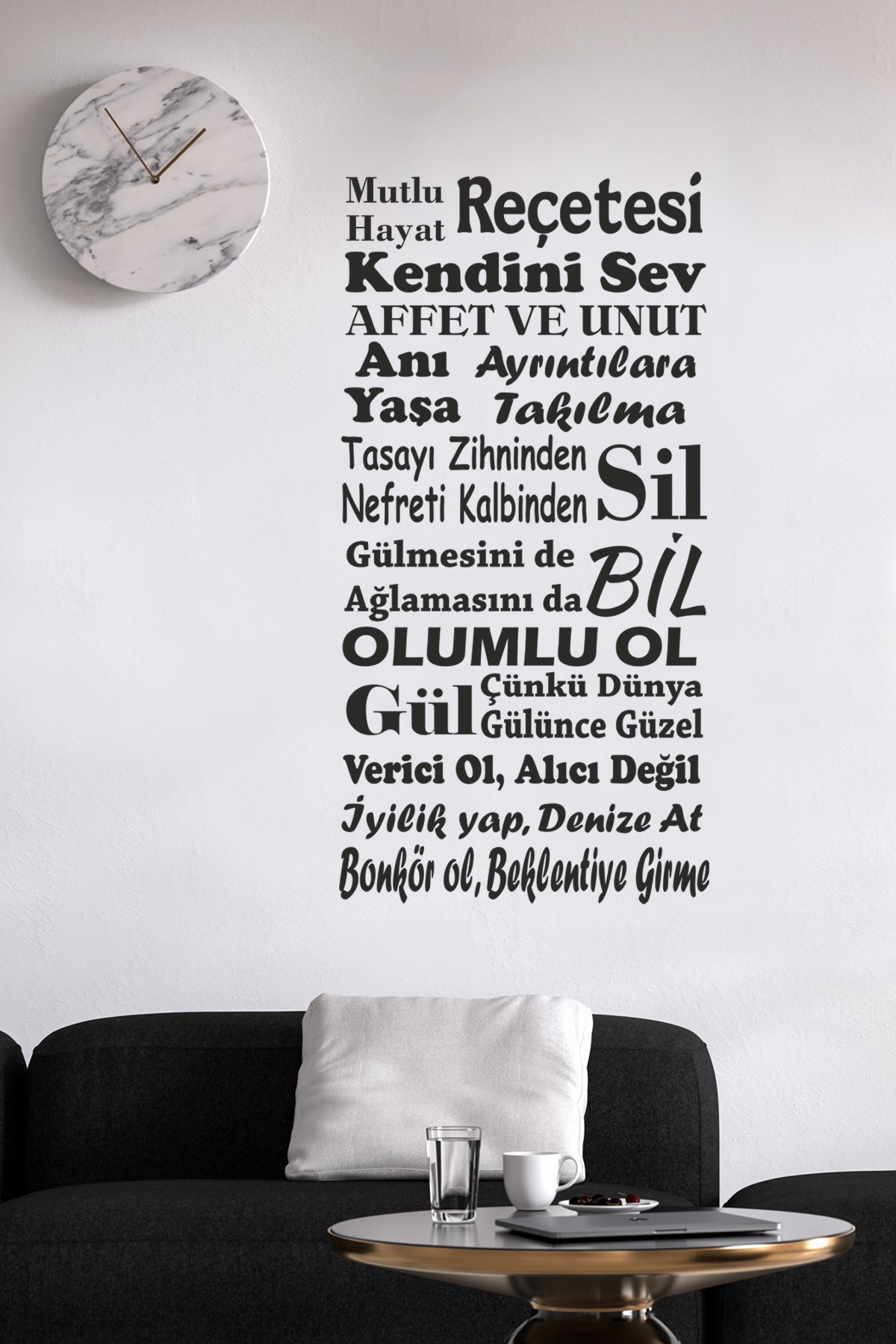 House Rules Decorative Wall Sticker Wall Ornament